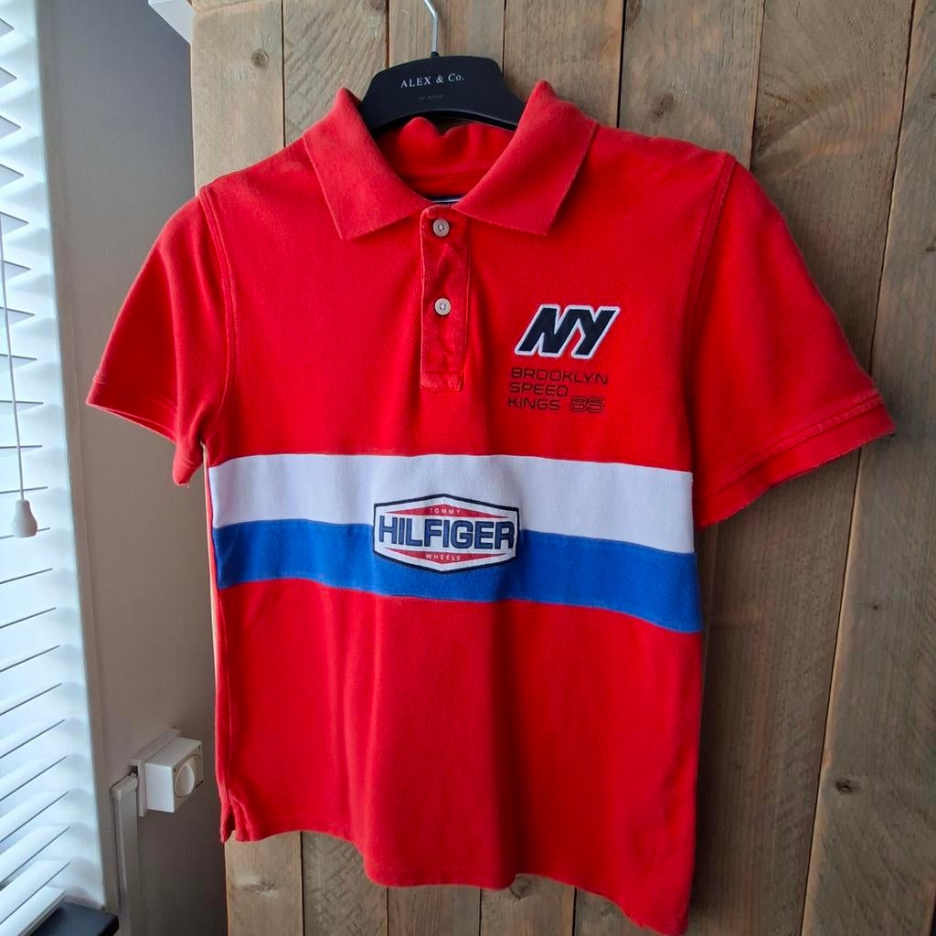 Tommy Hilfiger poloshirt voor jongens - Maat 152, Kinderen en Baby's, Kinderkleding | Maat 152, Gebruikt, Ophalen of Verzenden