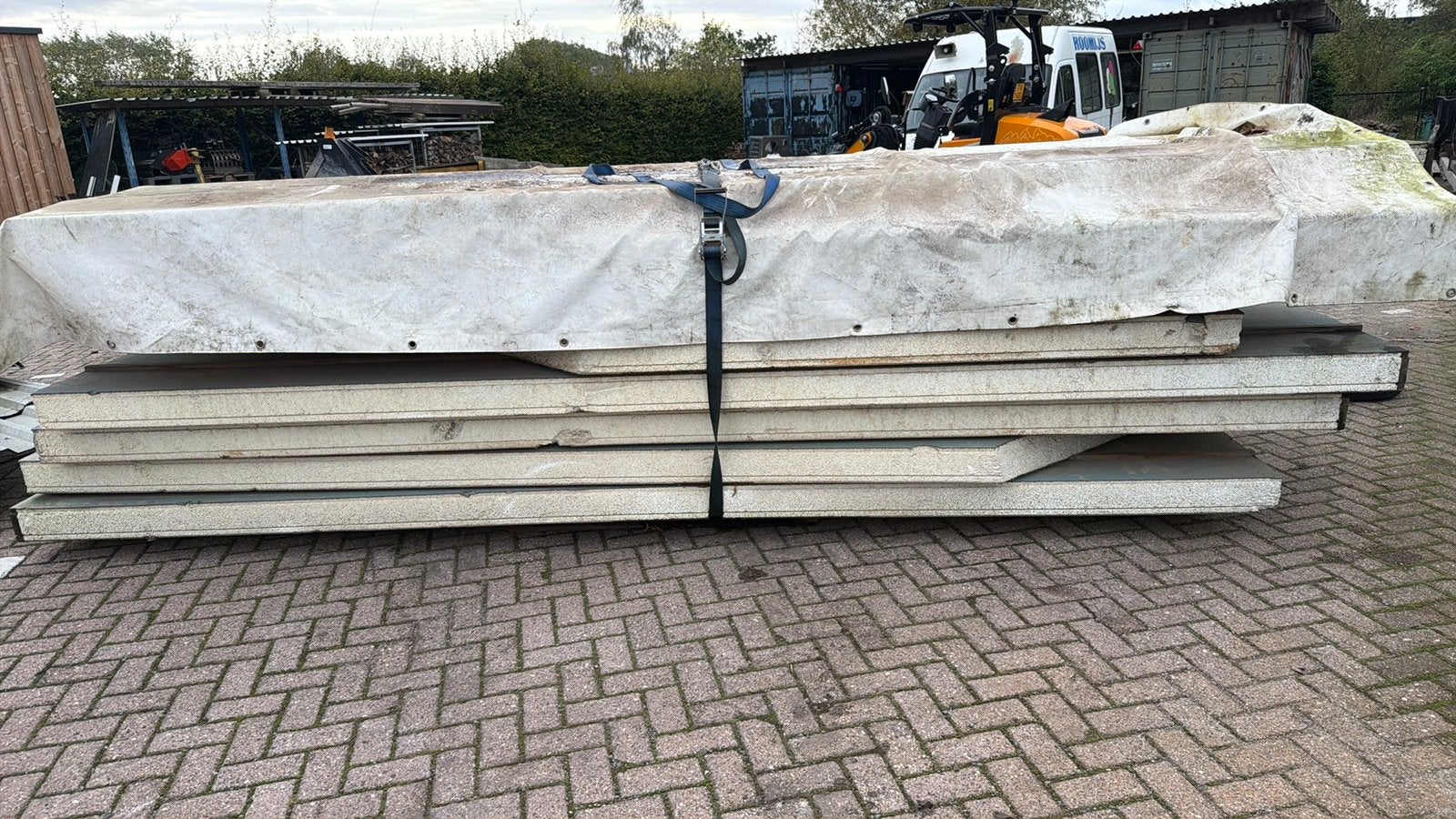 Unidek platen, Overige materialen, 12 cm of meer, Zo goed als nieuw, 15 m² of meer