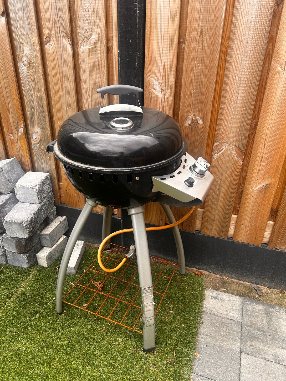 Gasbarbeque, Ophalen, Gebruikt
