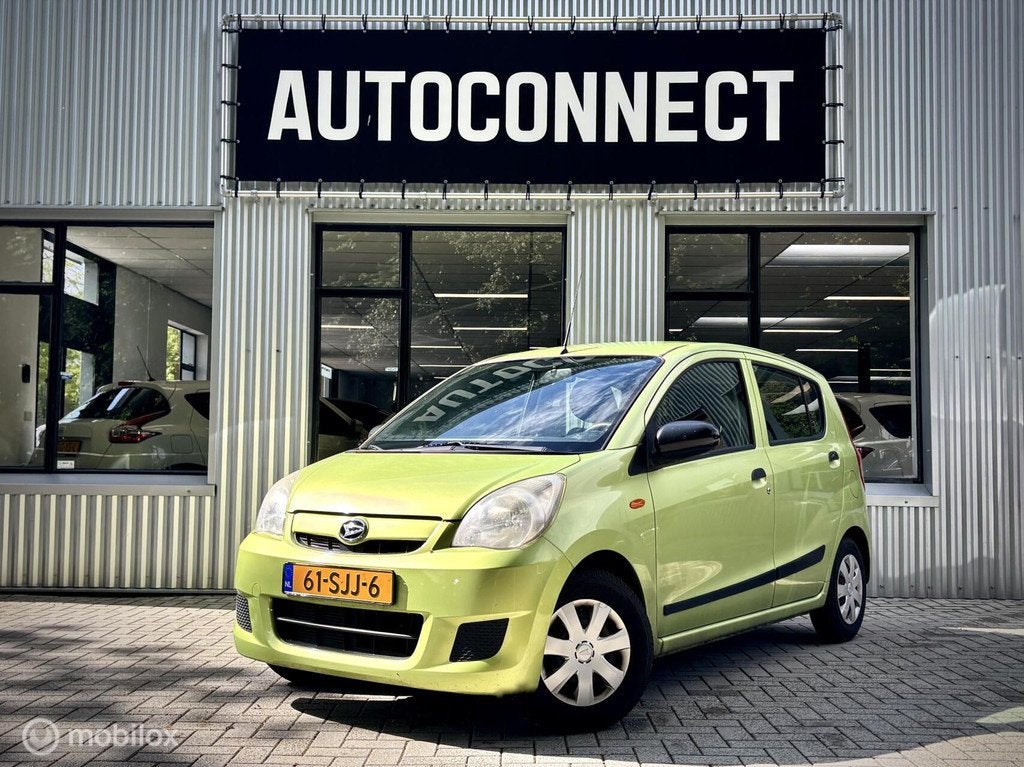 Daihatsu Cuore 1.0 Comfort. AIRCO, CRUISE, Voorwielaandrijving, Stof, 18 €/maand, 4 stoelen