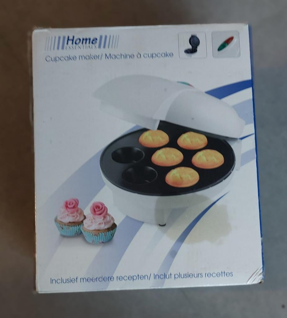 Home Essentials Cupcake Maker - Maak 7 heerlijke cupcakes!, Ophalen of Verzenden, Gebruikt