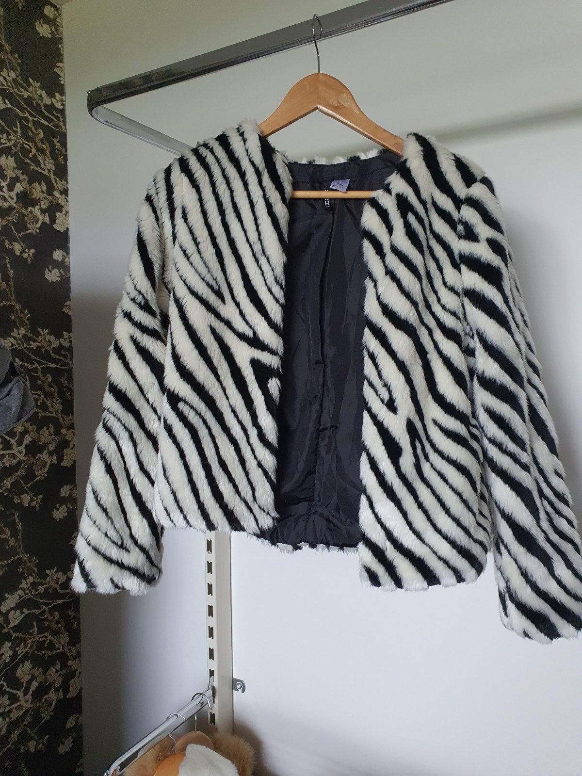 Zebra print bont jasje maat 34, Ophalen of Verzenden, Nieuw, Maat 34 (XS) of kleiner, Zwart