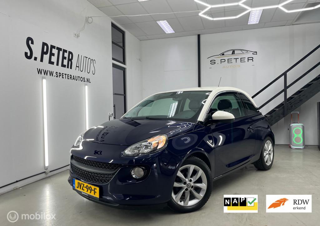 Opel ADAM 1.4 Glam, Gebruikt, 4 cilinders, Leder en Stof, Bedrijf