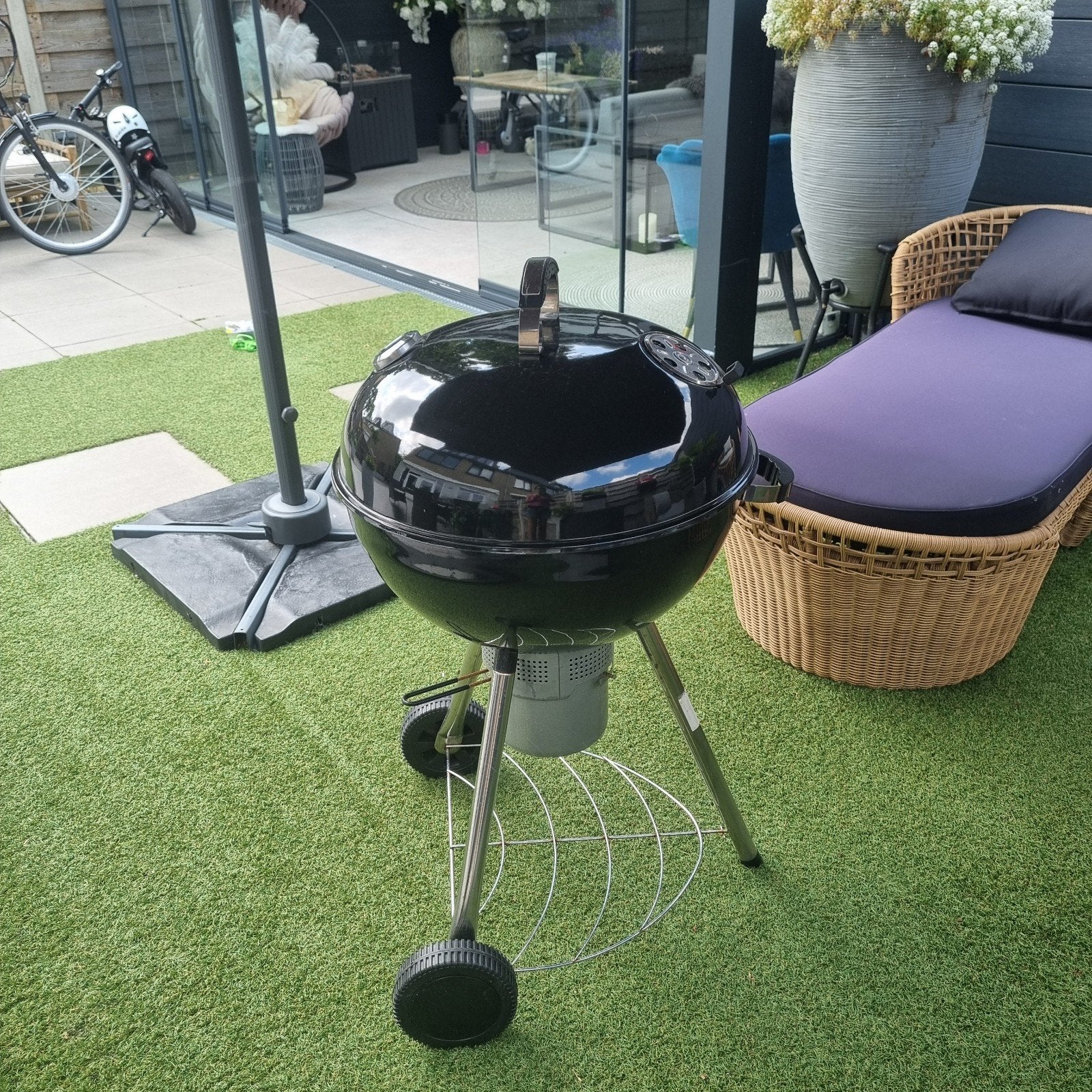 Barbecue, Ophalen of Verzenden, Zo goed als nieuw, Met accessoires