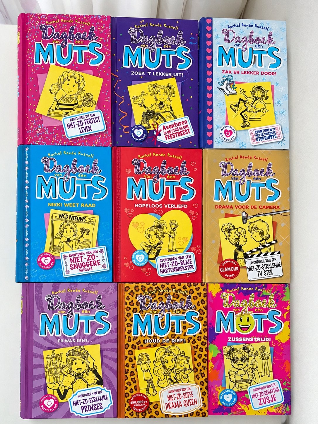 Dagboek van een Muts  Deel 1, 2, 4 t/m 9 & 16, Boeken, Ophalen of Verzenden, Zo goed als nieuw, Fictie