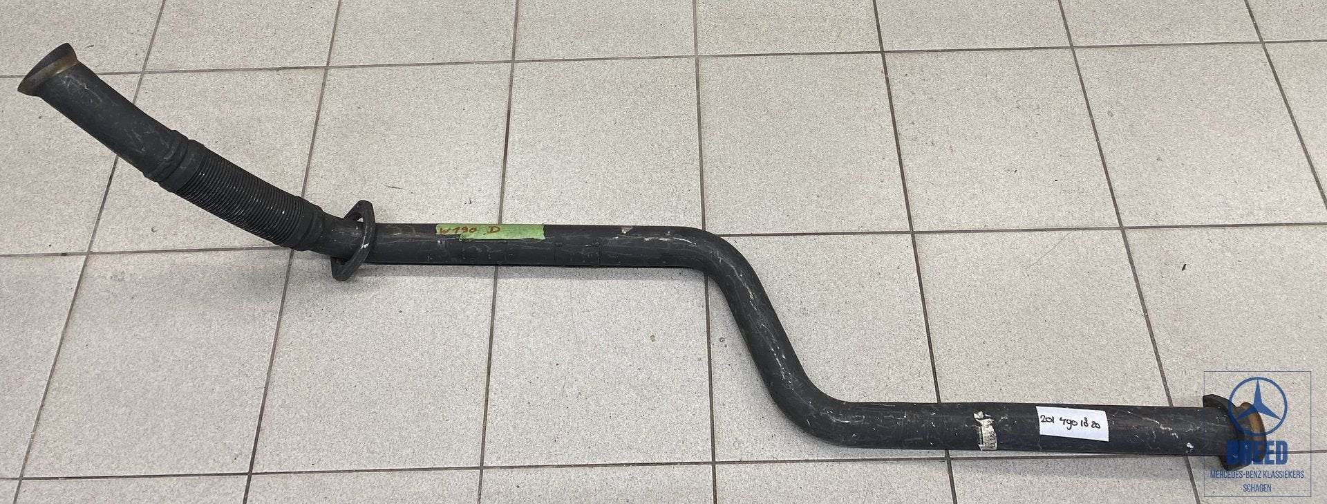 NOS voorpijp voor Mercedes-Benz W201 190D 2.5 Turbo, Auto-onderdelen, Ophalen, -, Nieuw, -