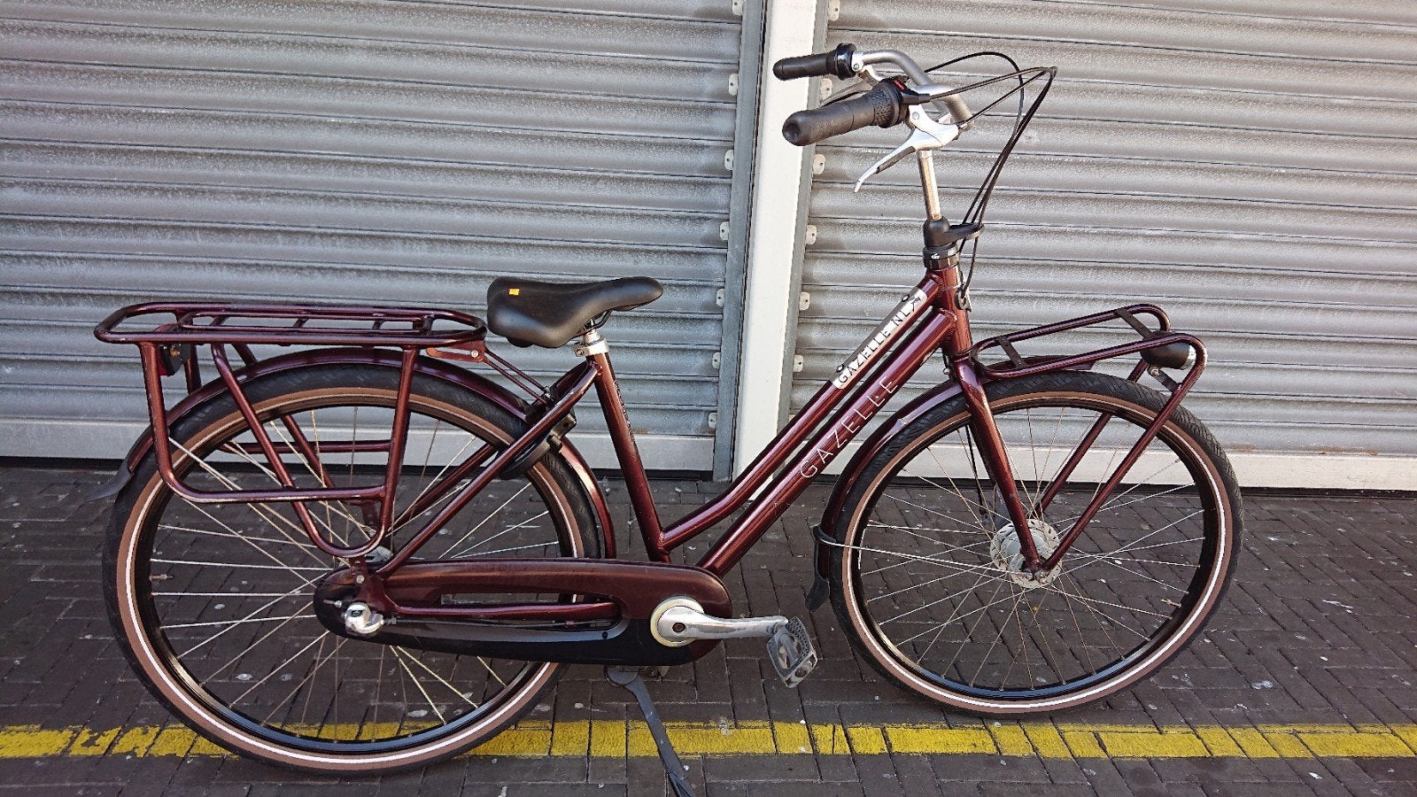 Gazelle. NL 7 versnellingen 28 inch wielen framemaat 49 cm, 47 tot 50 cm, Ophalen, Zo goed als nieuw, Versnellingen