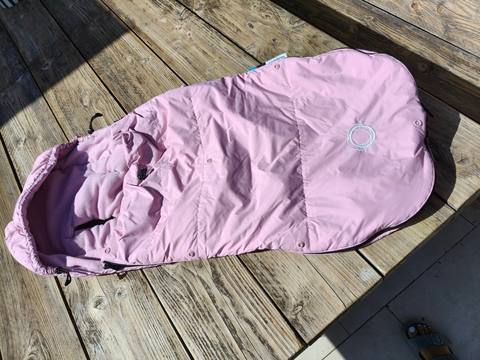 Bugaboo voetenzak roze, Kinderen en Baby's, Kinderwagens en Combinaties, Ophalen of Verzenden, Zo goed als nieuw, Bugaboo