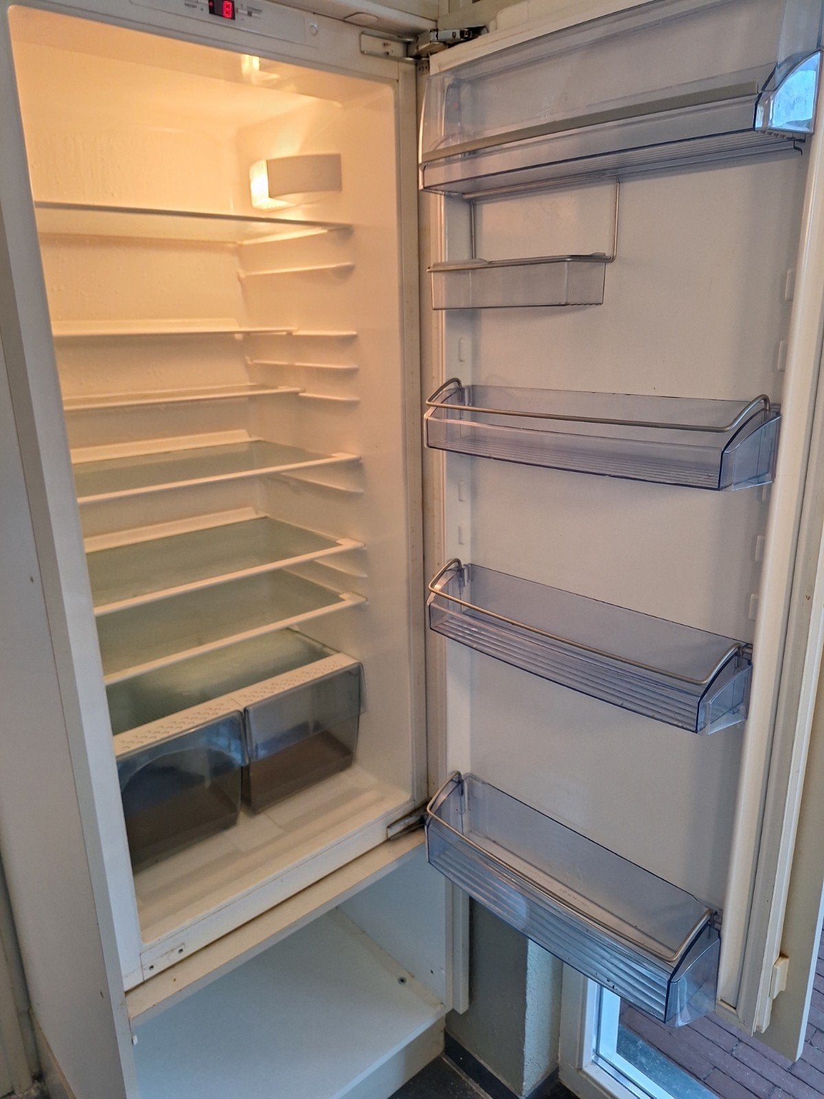 AEG koelkast 57x120cm, 150 tot 200 liter, 45 tot 60 cm, Ophalen, 85 tot 120 cm