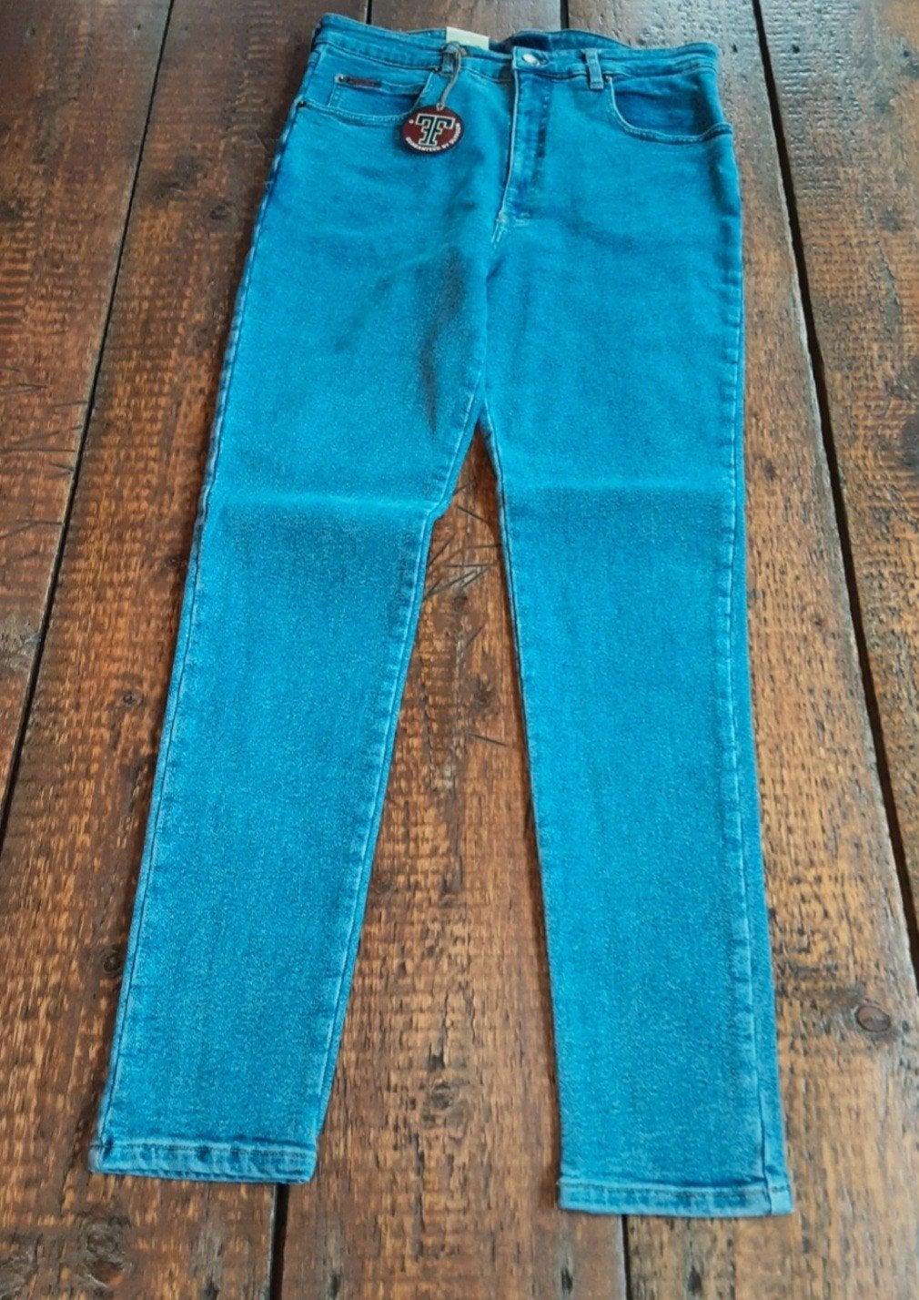 Buffoon Stretch Jeans W33 L30 - Nieuw met label, Kleding | Dames, Buffoon, Blauw, Nieuw, Ophalen of Verzenden