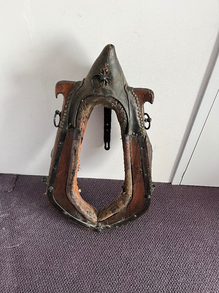 Haam gebruikt door trekpaarden, Ophalen