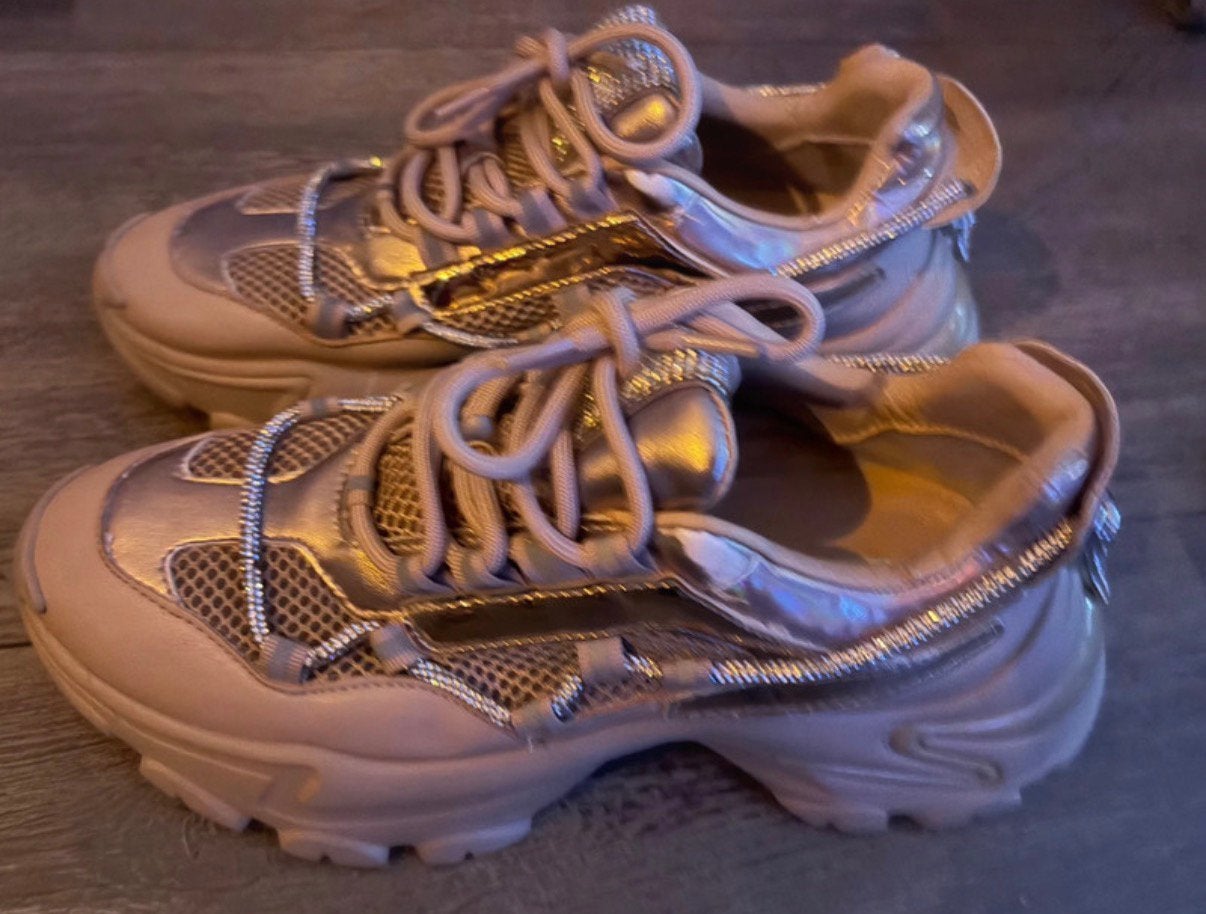 Steve Madden sneakers nieuw maat 38 met glitter, Ophalen of Verzenden, Zo goed als nieuw, Overige typen, Overige merken