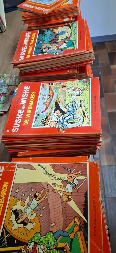 200 Suske en Wiske stripboeken - Gelezen staat, Meerdere stripboeken, Ophalen of Verzenden, Gelezen, Willy Vandersteen