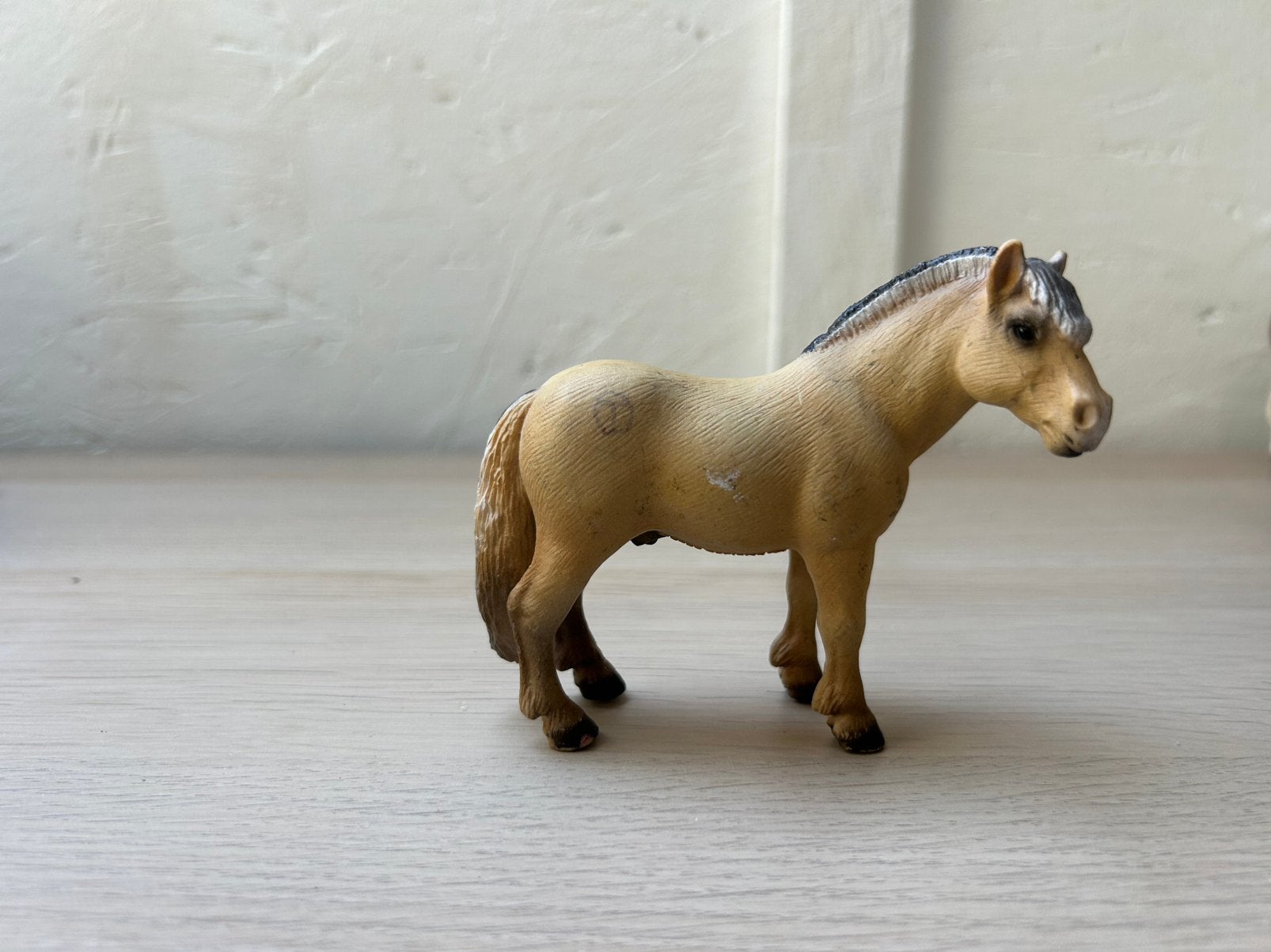 Schleich oude fjord, Verzamelen, Dierenverzamelingen, Ophalen of Verzenden, Zo goed als nieuw, Paard, Beeldje of Figuurtje