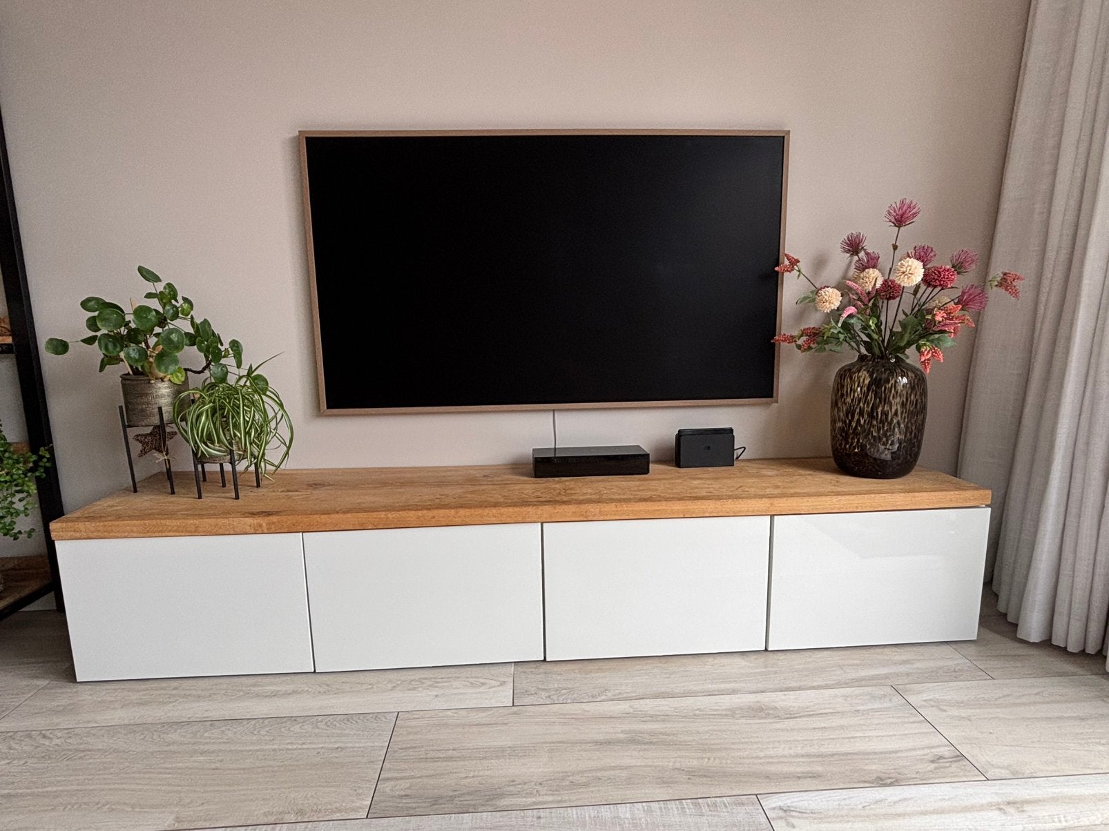 Tv meubel besta, Ophalen, Gebruikt, 200 cm of meer, Minder dan 100 cm