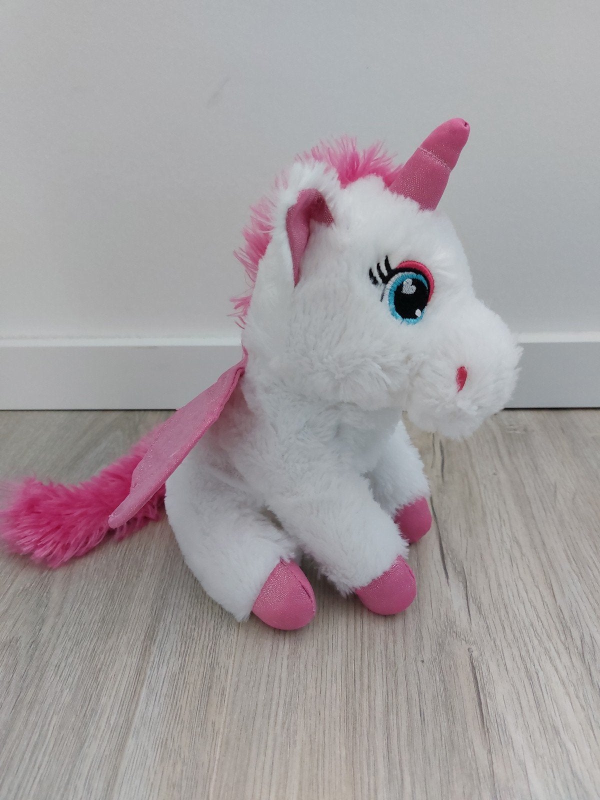 Knuffel action zd trading unicorn eenhoorn roze K9277, Ophalen of Verzenden