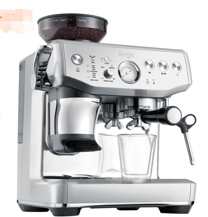 Zo goed als nieuwe Sage Barista Express Espressomachine, Ophalen, Espresso apparaat, Zo goed als nieuw, Afneembaar waterreservoir