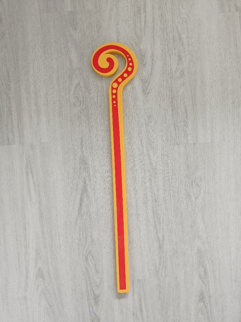 Staf van Sinterklaas 75 cm, Ophalen, Zo goed als nieuw