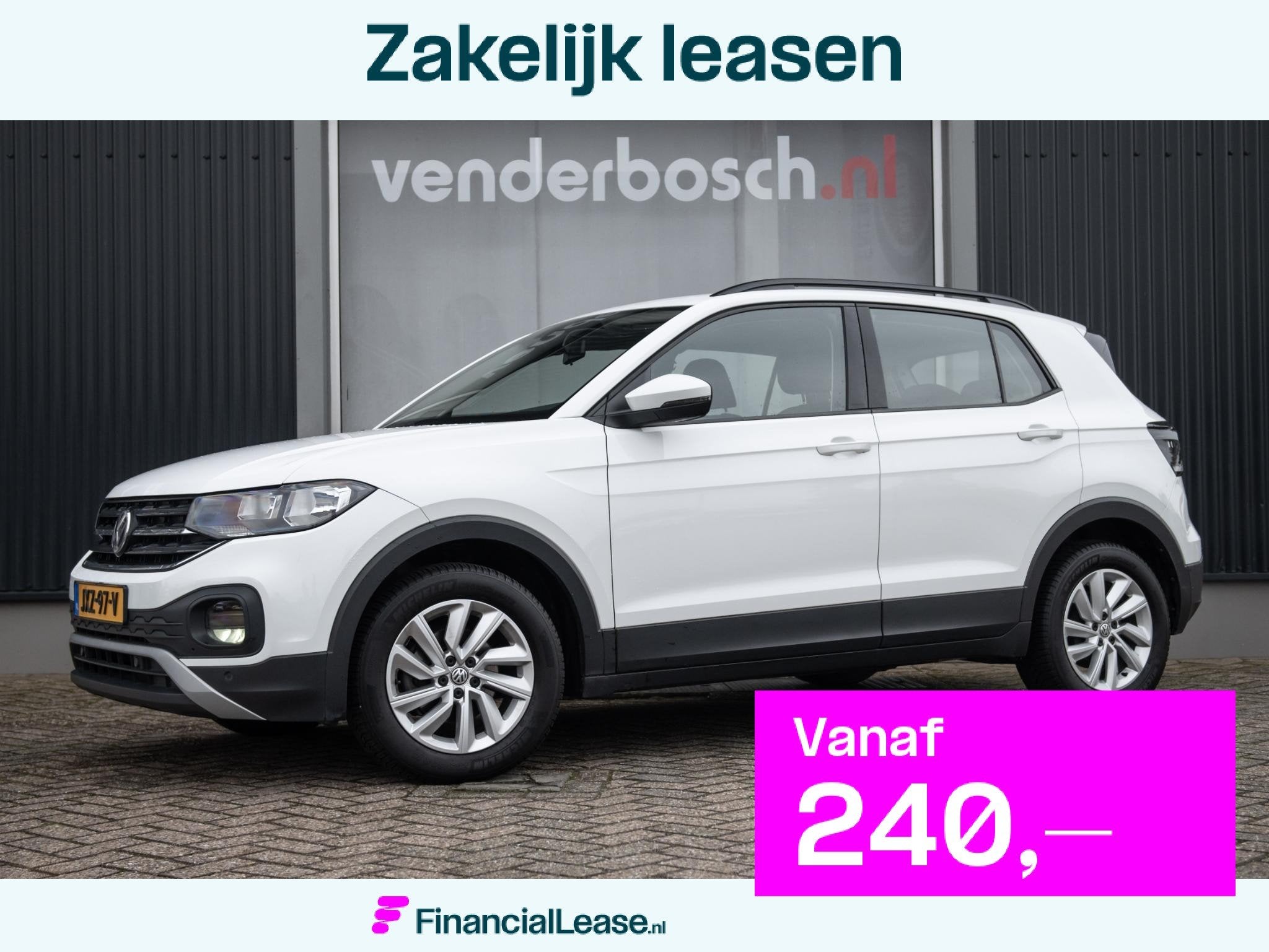 Volkswagen T-Cross 1.0 TSI Life 95pk | Navi | Parkeersensore, Voorwielaandrijving, 95 pk, Verwarmde buitenspiegels, 620 kg
