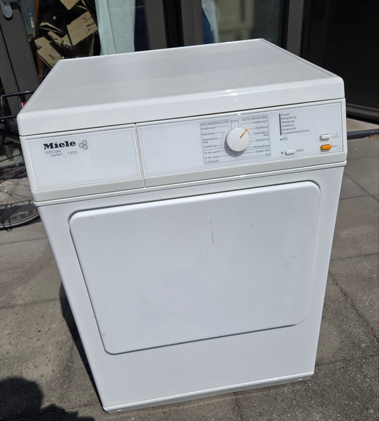 Miele SoftCare System T 4123 Wasdroger - Gebruikt, Ophalen, 6 tot 8 kg, Gebruikt, Luchtafvoer