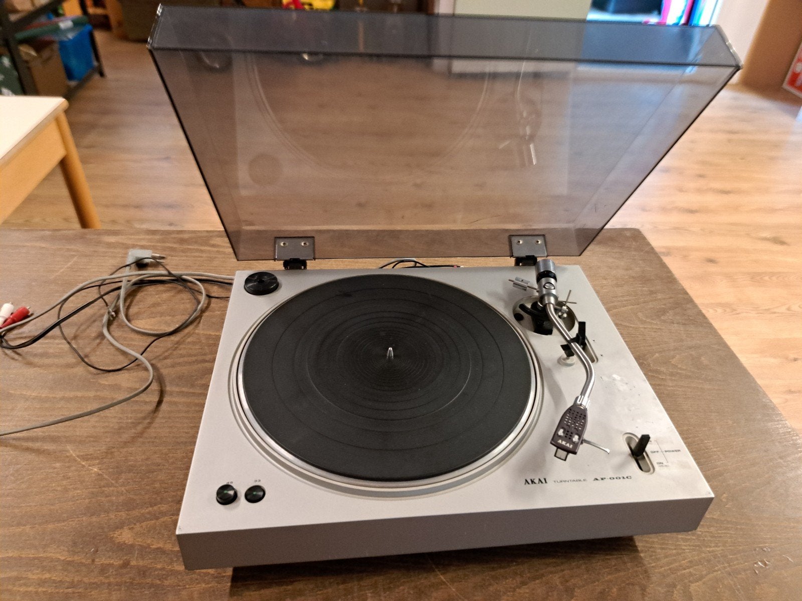 Akai AP-001c platenspeler., Audio, Tv en Foto, Platenspelers, Ophalen, Akai
