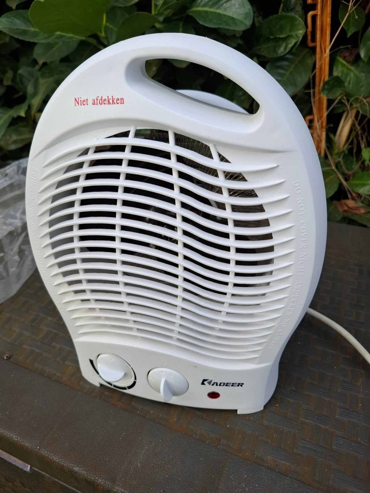 KADEER NSBE-150B Elektrische Kachel - 1500W, Ophalen of Verzenden, Nieuw, Overige