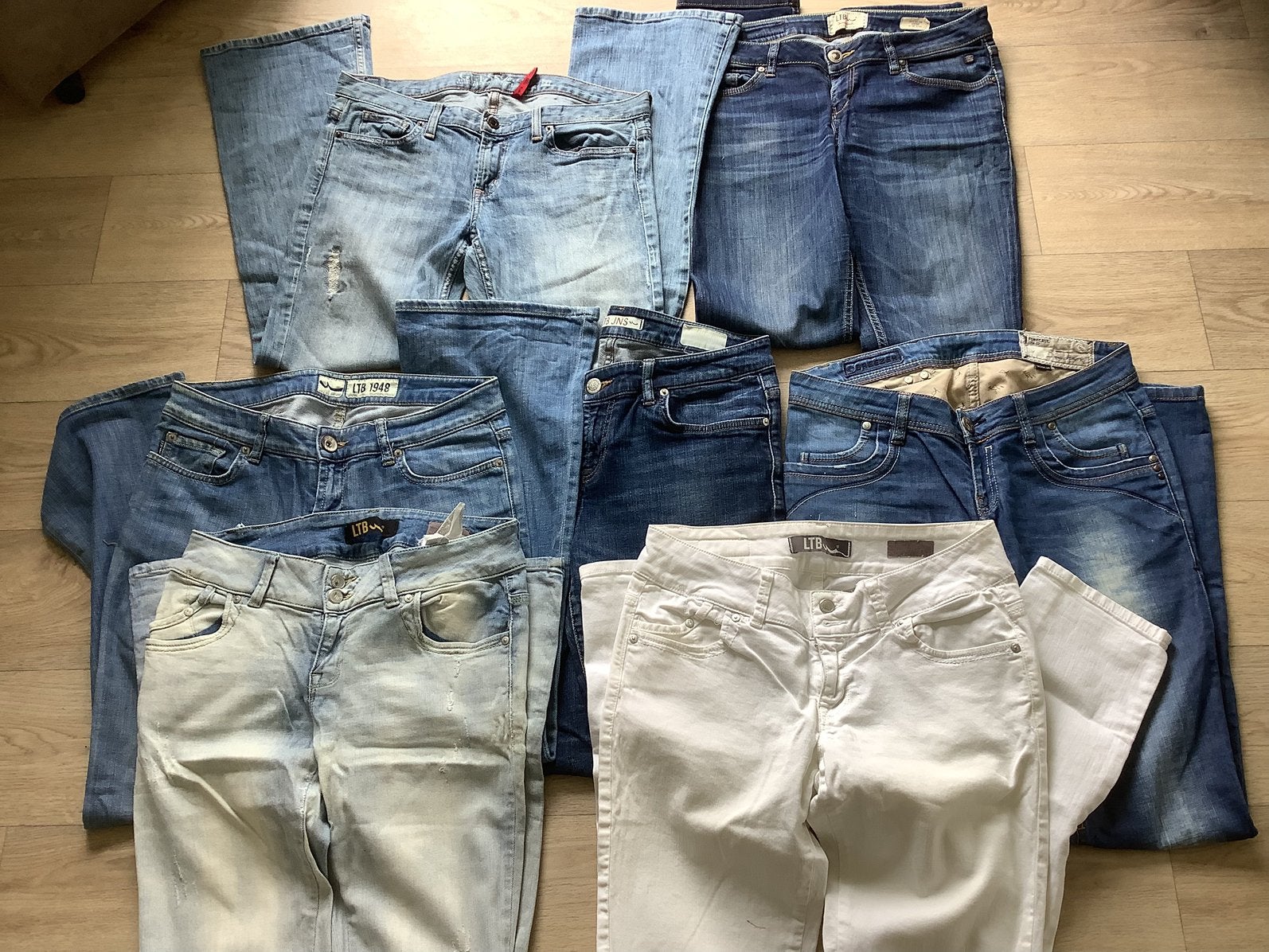 Diverse LTB jeans broeken, Ophalen of Verzenden, Zo goed als nieuw, Overige kleuren, W32 (confectie 46) of kleiner