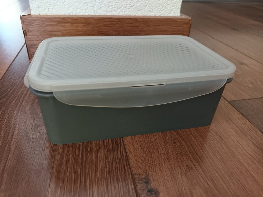 Ernesto plastic kunststof bakje bak met deksel broodtrommel, Huis en Inrichting, Gebruikt, Overige kleuren, Geschikt voor vriezer