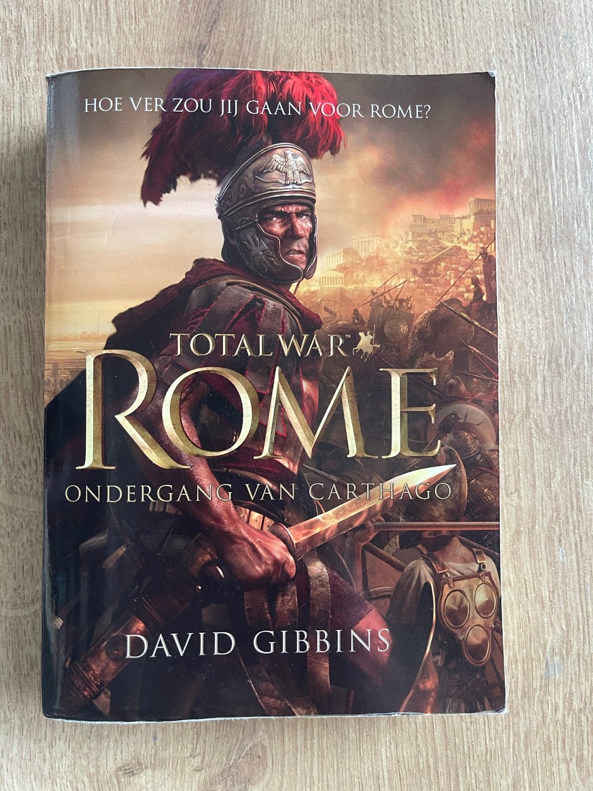 Total War Rome: Ondergang van Carthago - David Gibbins, Ophalen of Verzenden, Zo goed als nieuw, Nederland