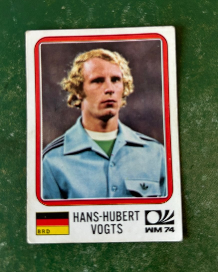 Panini plaatje Berti Vogts Duitsland WK 74, Ophalen of Verzenden