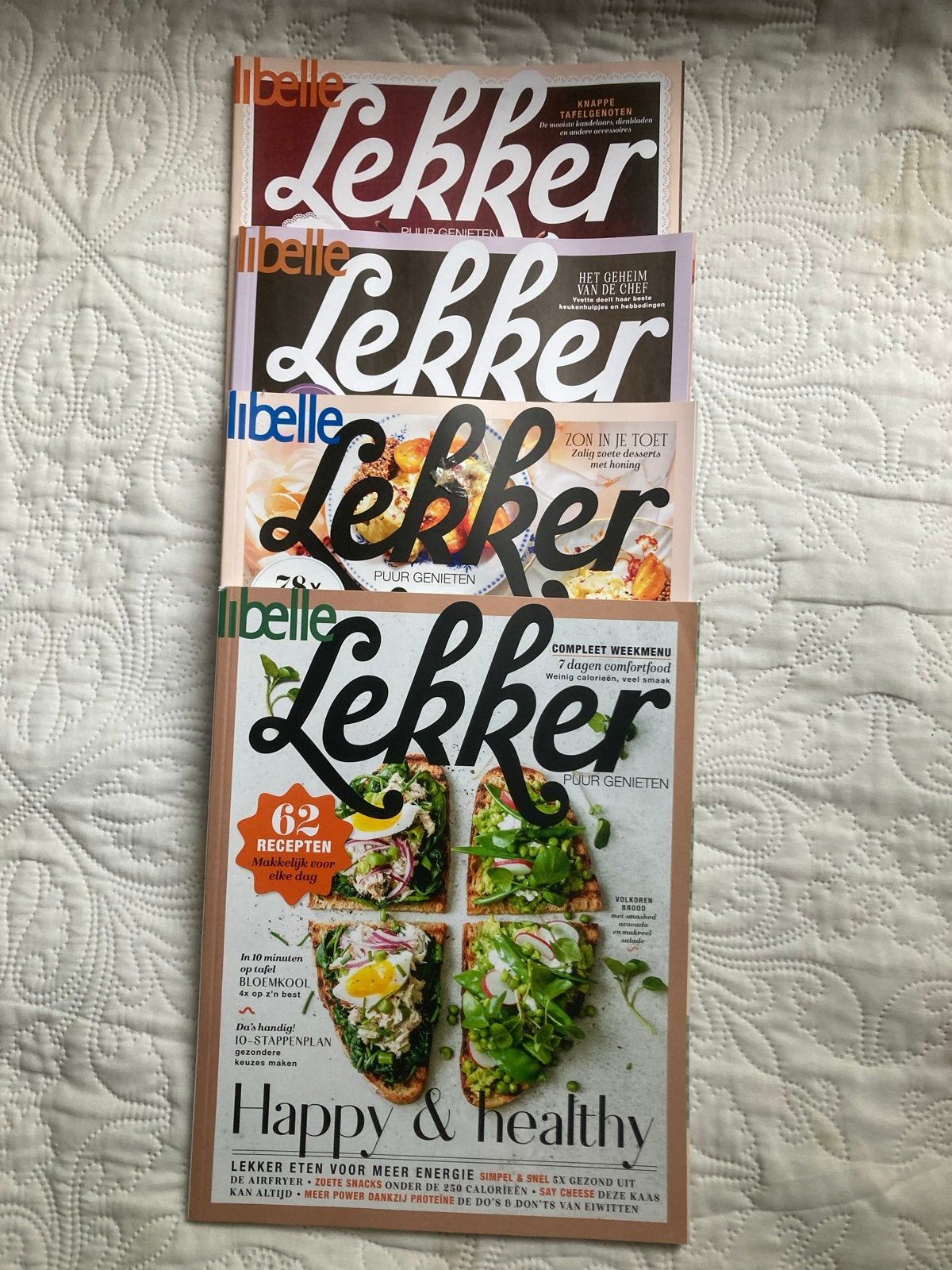 Libelle extra Lekker kooktijdschriften - 4 stuks, Boeken, Ophalen of Verzenden, Zo goed als nieuw, Lichaam en Geest