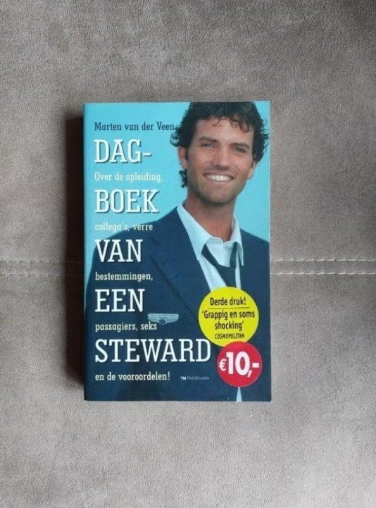 Dagboek van een Steward door M. van der Veen, Marten van der Veen, Overige, Ophalen of Verzenden, Zo goed als nieuw