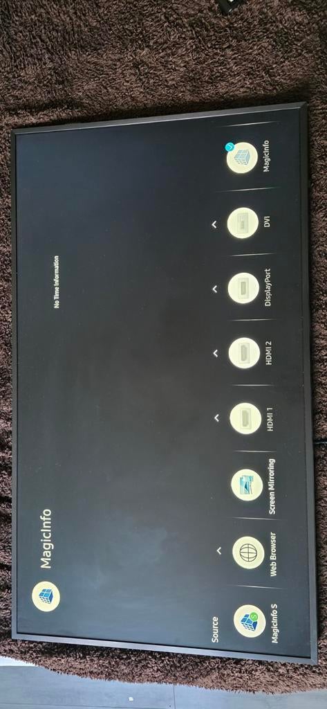 Samsung QM49H 49" 4K UHD Smart Signage Display, Ophalen, LED, Zo goed als nieuw, Samsung