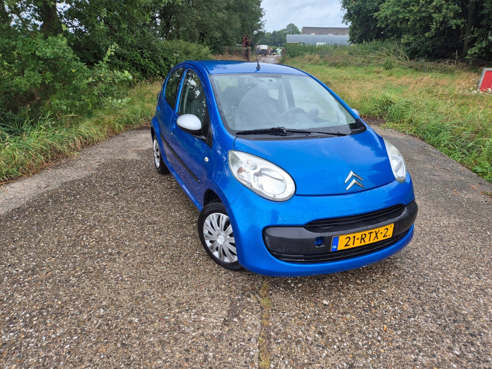 Citroën C1 1.0i 68PK 5D 2011 Blauw, Voorwielaandrijving, Stof, C1, 68 pk