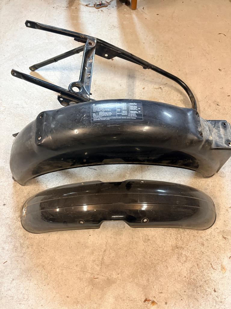 Spatborden plus achterframe bmw r80 etc., Motoren, Onderdelen | Oldtimers, Ophalen