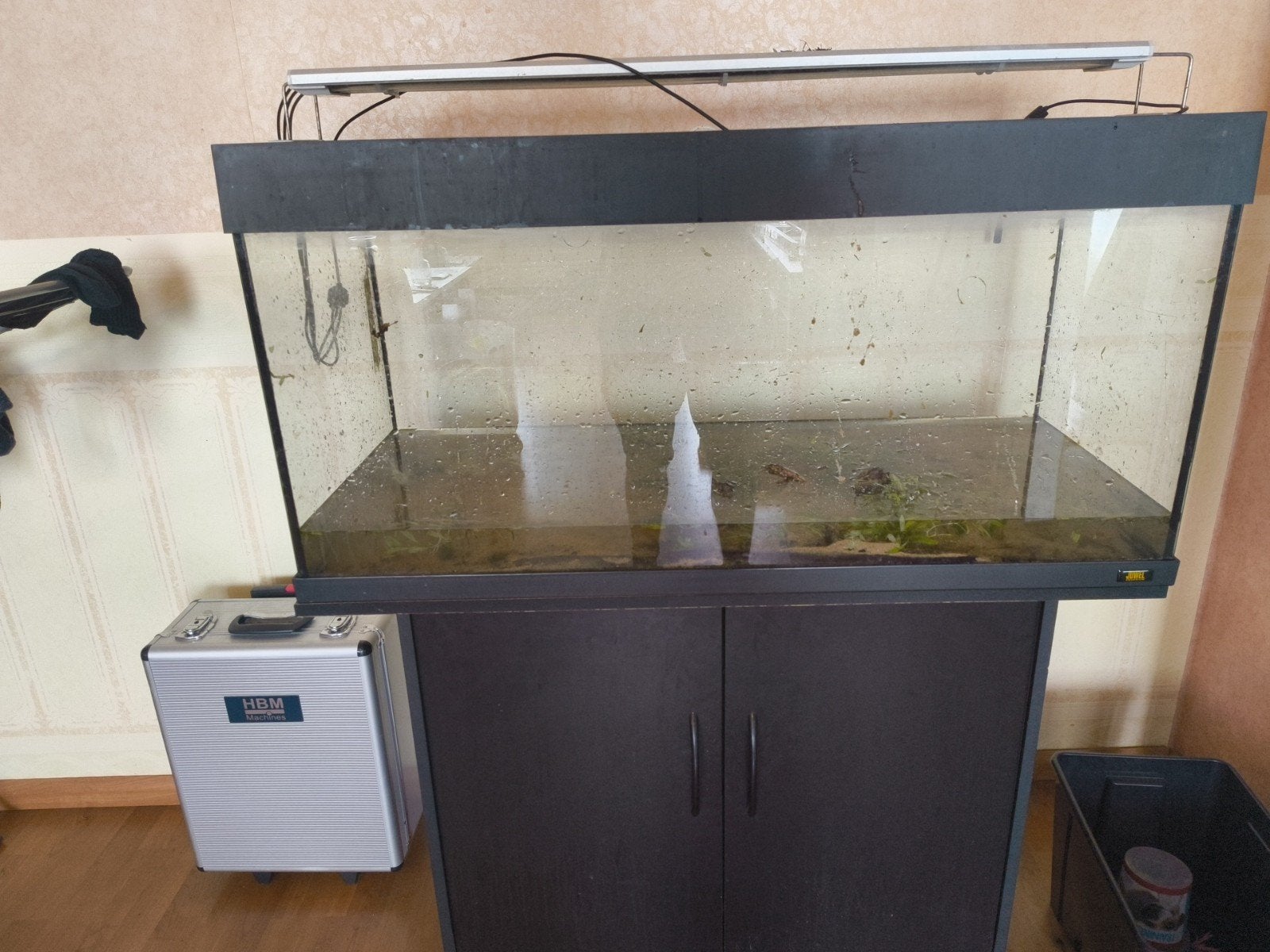 Aquarium met onderkast, Ophalen, Gebruikt, Leeg aquarium