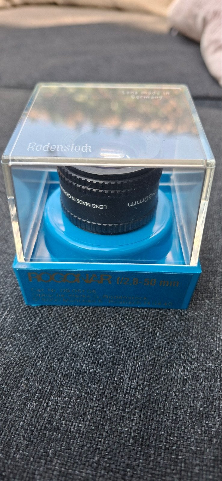 Rodenstock Rogonar f/2.8-50 mm lens, Overige merken, Ophalen of Verzenden, Standaardlens, Lensdoppen