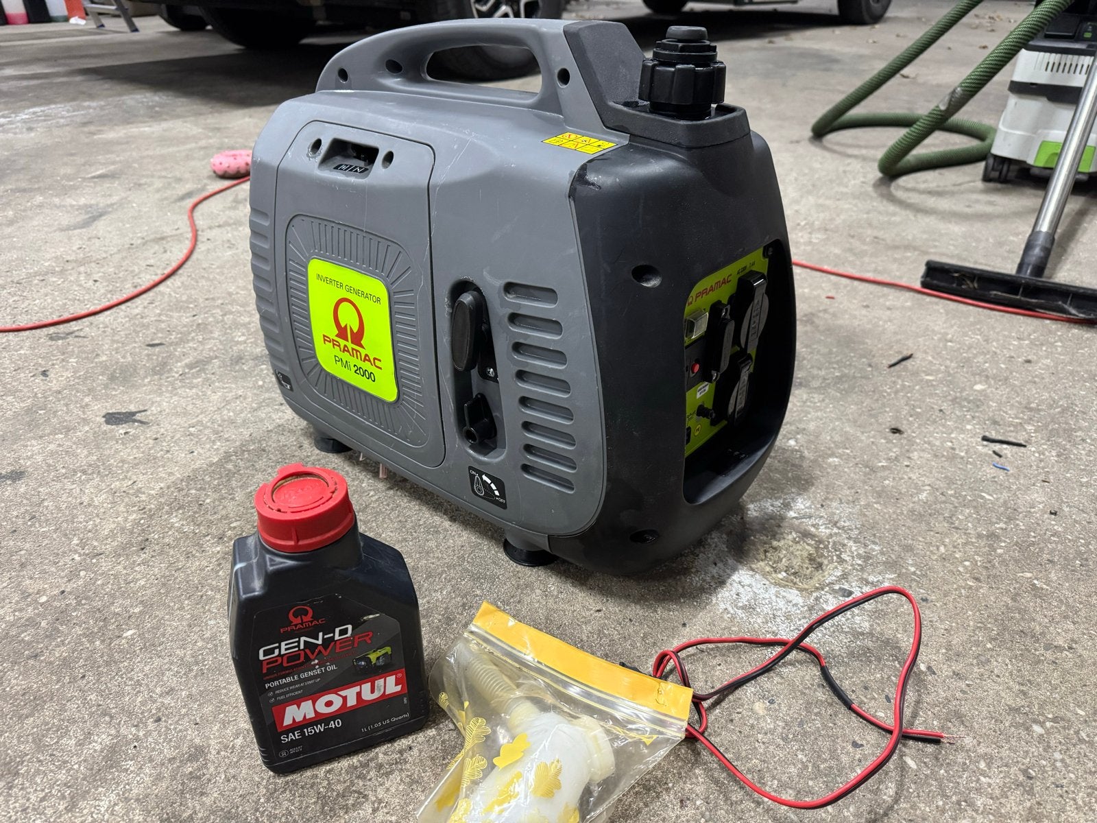 Pramac PMi 2000 Inverter Aggregaat - Slechts 19 uur!, Doe-het-zelf en Verbouw, Ophalen of Verzenden, Zo goed als nieuw, Minder dan 5 kVA