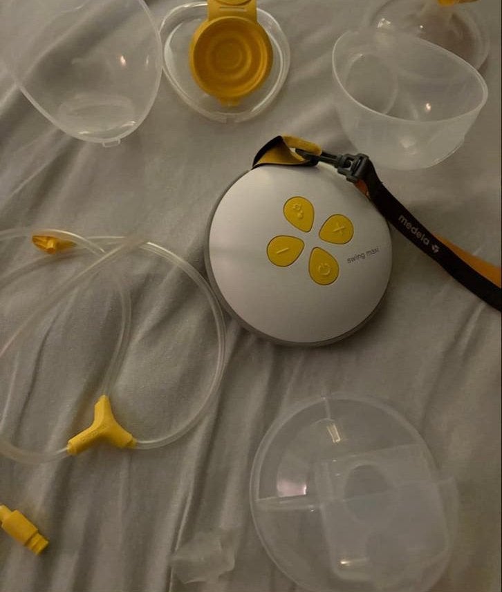 Medela Swing Maxi Dubbele Elektrische Borstkolf, Gebruikt, Dubbelzijdig, Medela, Borstkolf