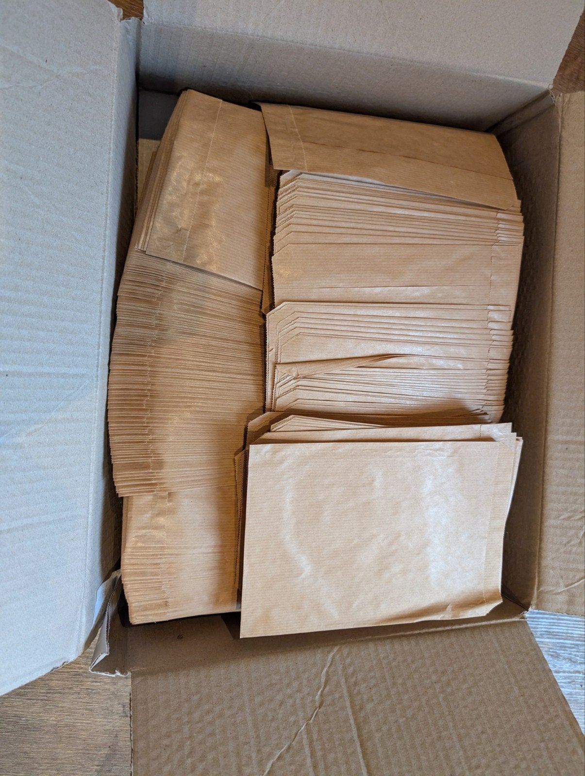 Verpakkingen bruine zakjes 13,5 x 18, Diversen, Papierwaren, Ophalen