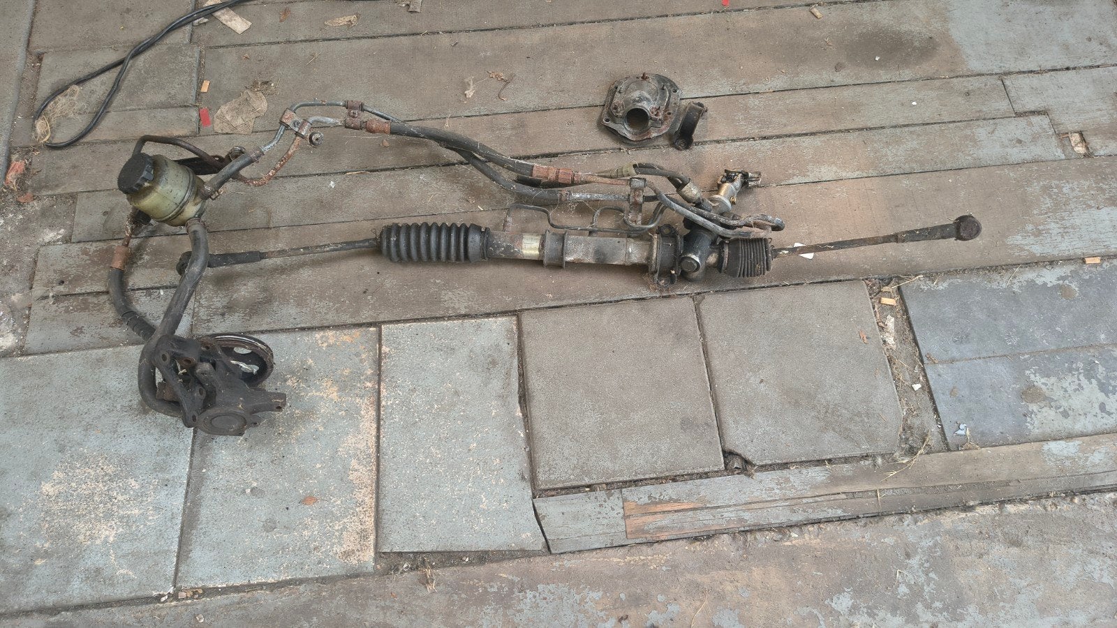 Complete Stuurbekrachtiging Ombouwset Toyota Starlet P8, Ophalen, Gebruikt, Universele onderdelen