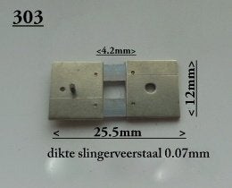 Slingerveren voor staande klokken., Ophalen of Verzenden