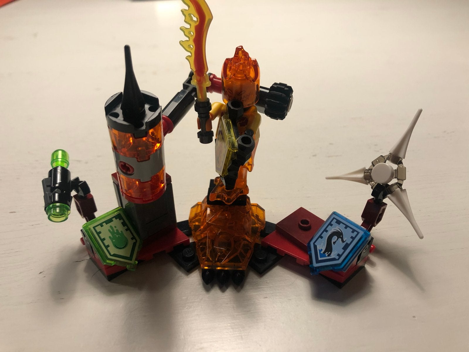 Lego Nexo Knights 70339 Ultimate Flama - Complete set, Gebruikt, Overige thema's, Lego, Ophalen of Verzenden