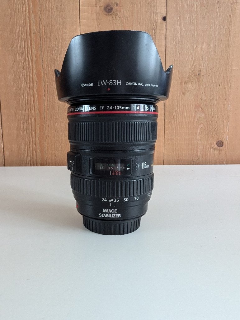 Mooie Canon EF 24-105mm F/4.0L IS USM, Audio, Tv en Foto, Fotografie | Lenzen en Objectieven, Ophalen, Canon, N.v.t., N.v.t.