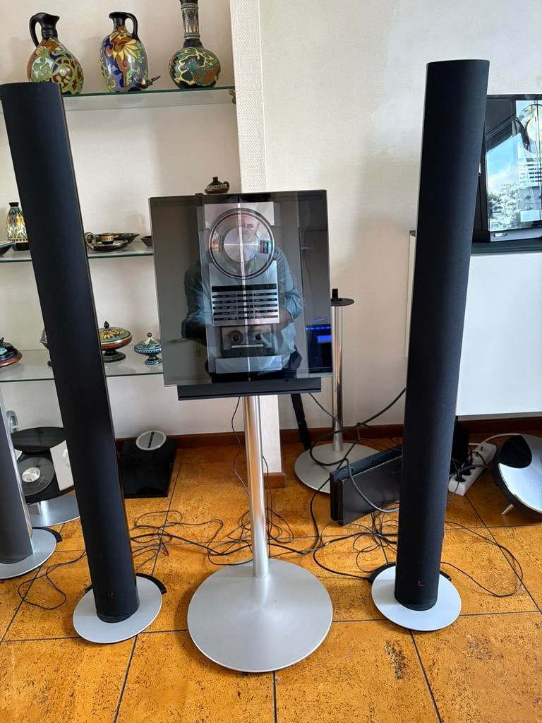 Bang & Olufsen Fraaie sets BeoLab 6000, Zo goed als nieuw, Minder dan 60 watt, Front, Rear of Stereo speakers, Ophalen