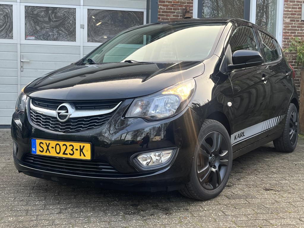 Opel KARL 1.0 ecoFLEX Edition '18 Airco Cruise 38 Dkm, Auto's, Opel, Voorwielaandrijving, 839 kg, Stof, Gebruikt