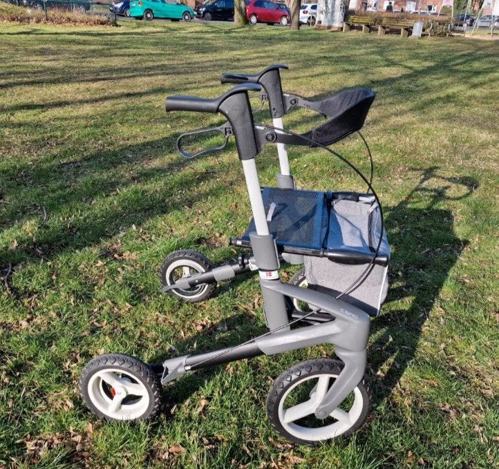 Zgst Topro Rollator lichtgewicht M Olympos All Terrain 150kg, Diversen, Rollators, Lichtgewicht, Ophalen of Verzenden