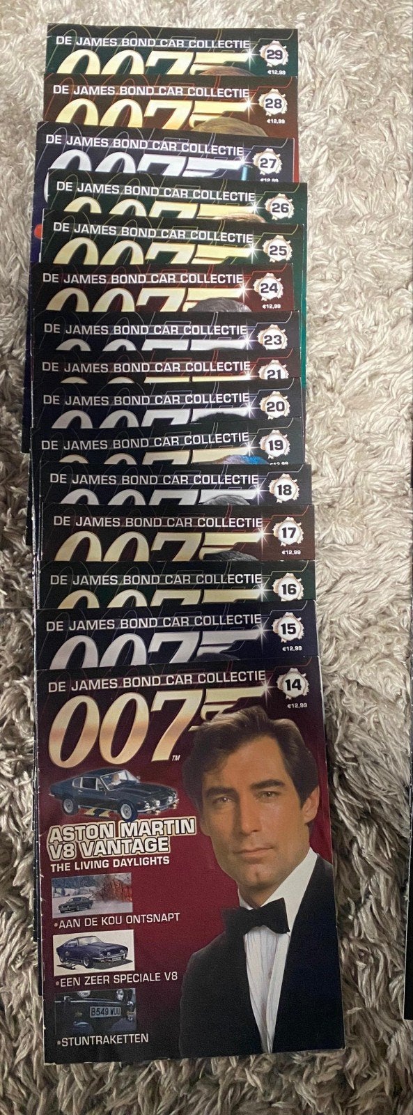 De James Bond Car Collectie - Diverse Nummers, Ophalen, Nieuw, Auto