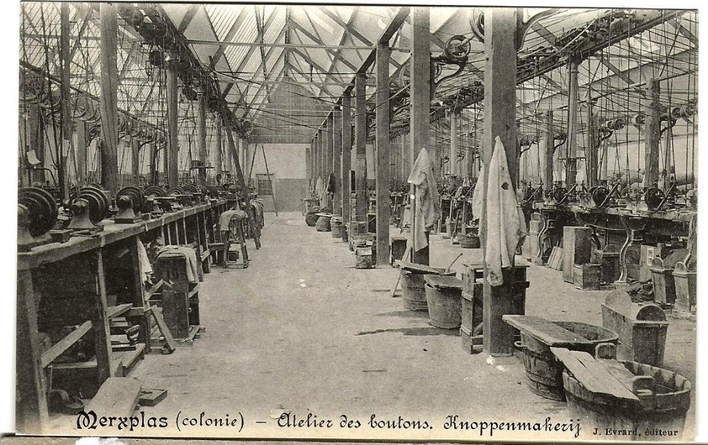 MERKSPLAS KOLONIE MERXPLAS  KNOPPENMAKERIJ GEVANGENIS 1030, Verzenden, 1920 tot 1940, Ongelopen, Antwerpen