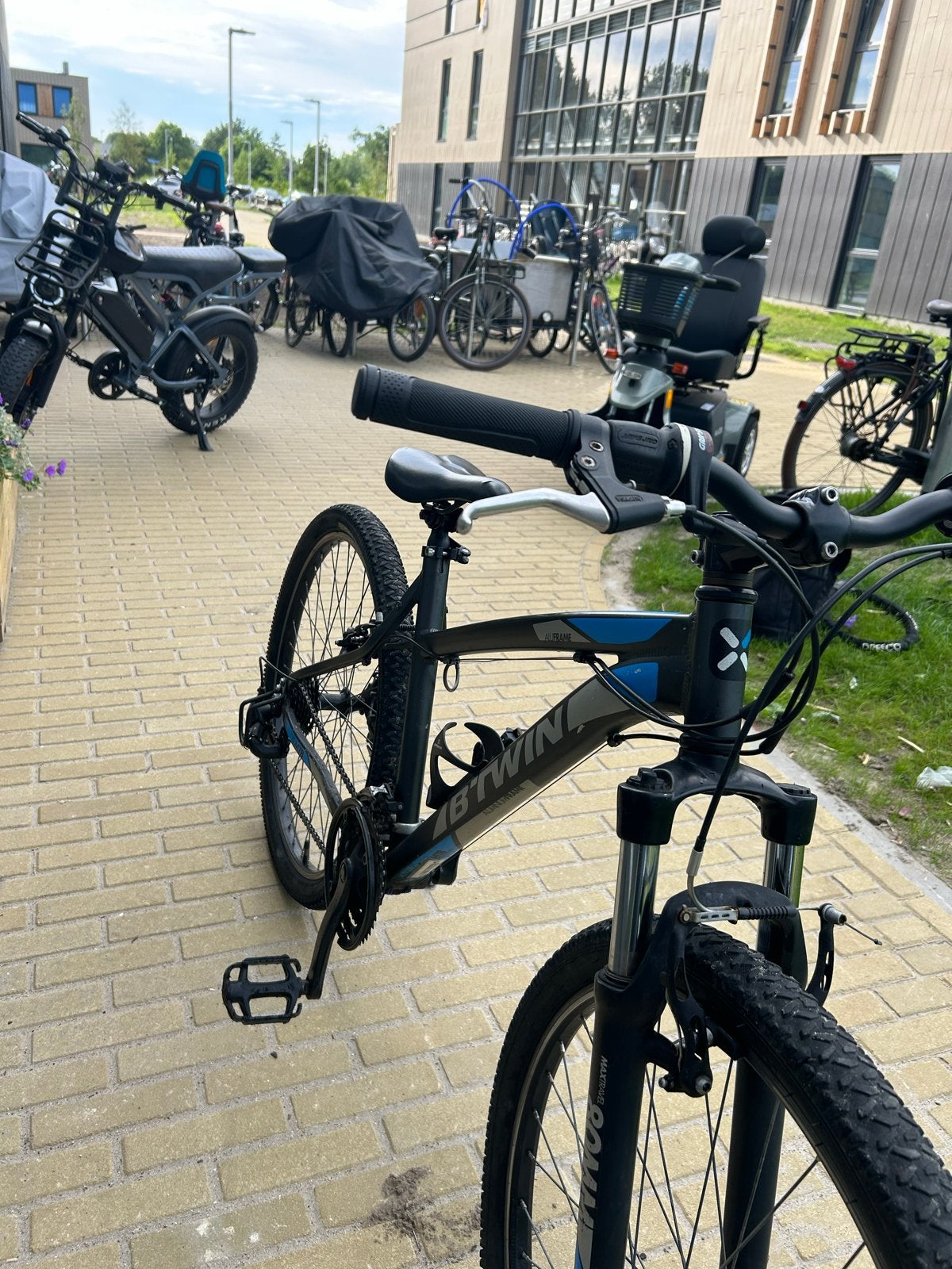 B'Twin Rockrider mountainbike - Goede staat 26inch, Minder dan 45 cm, Ophalen, Gebruikt, Overige merken